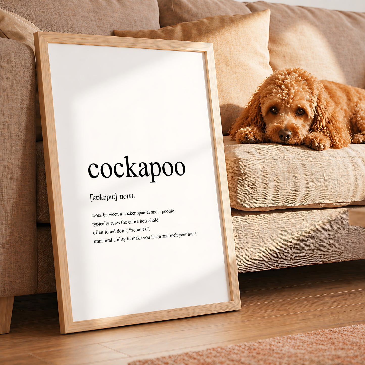 Cockapoo Definition Print