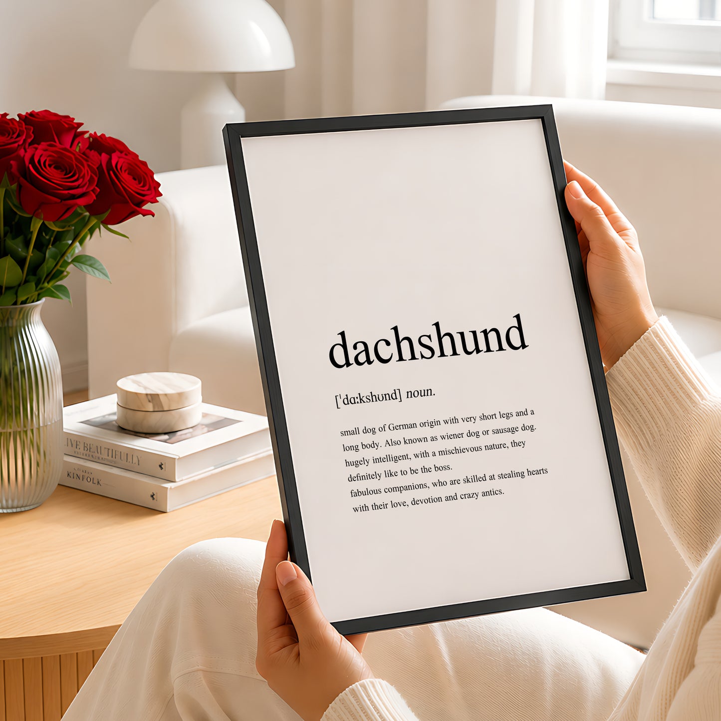 Dachshund Definition Print