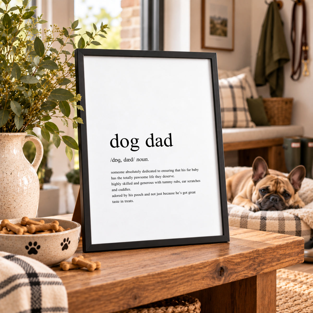 Dog Dad Definition Print