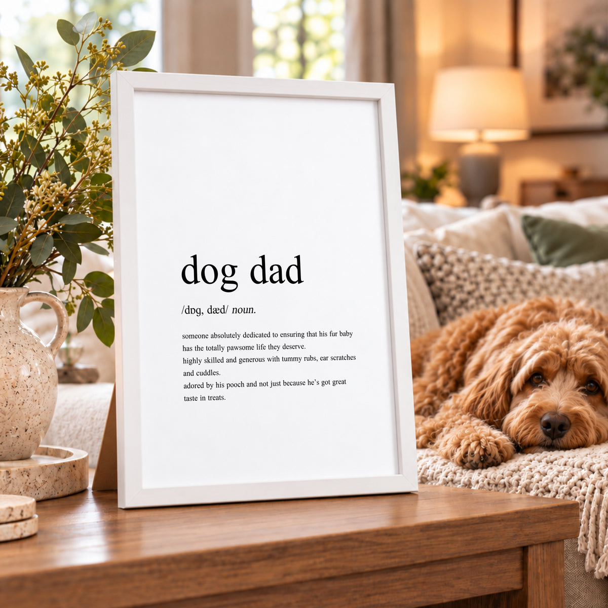 Dog Dad Definition Print