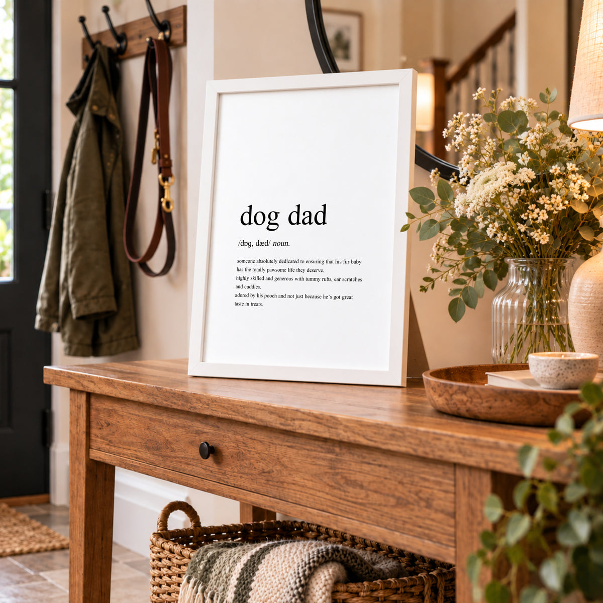 Dog Dad Definition Print