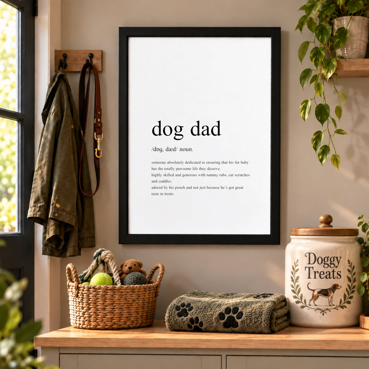 Dog Dad Definition Print