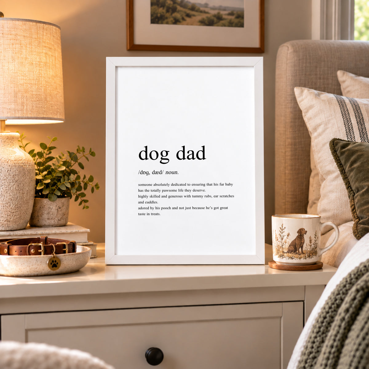 Dog Dad Definition Print