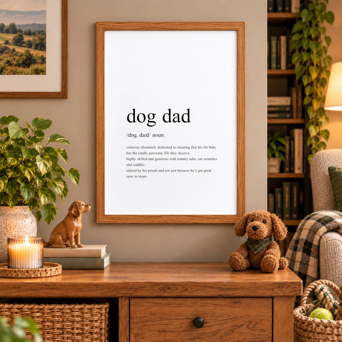 Dog Dad Definition Print