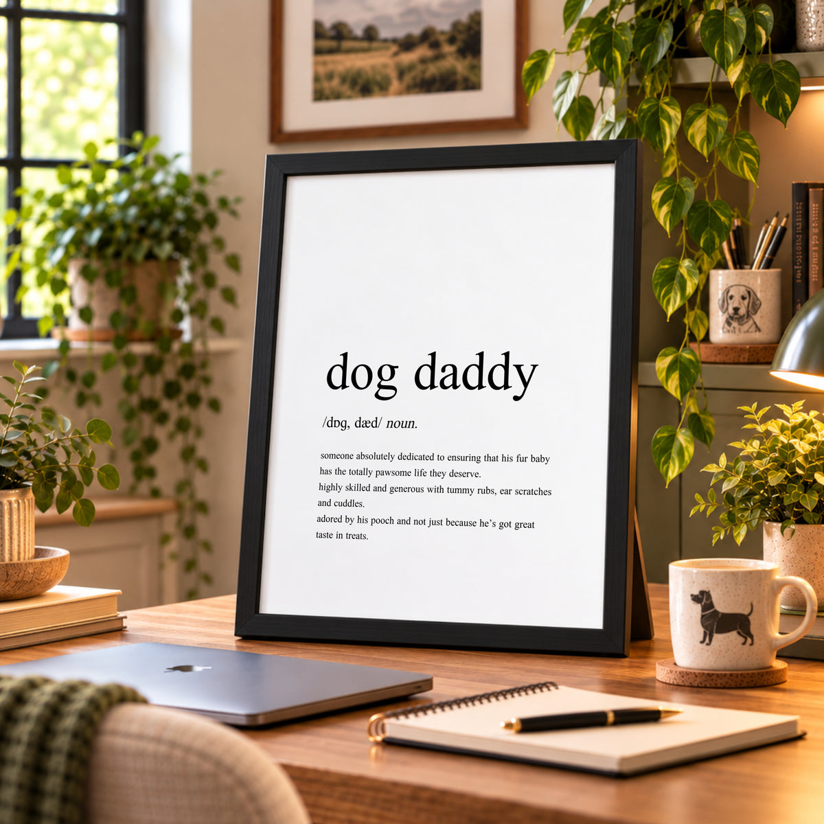 Dog Dad Definition Print