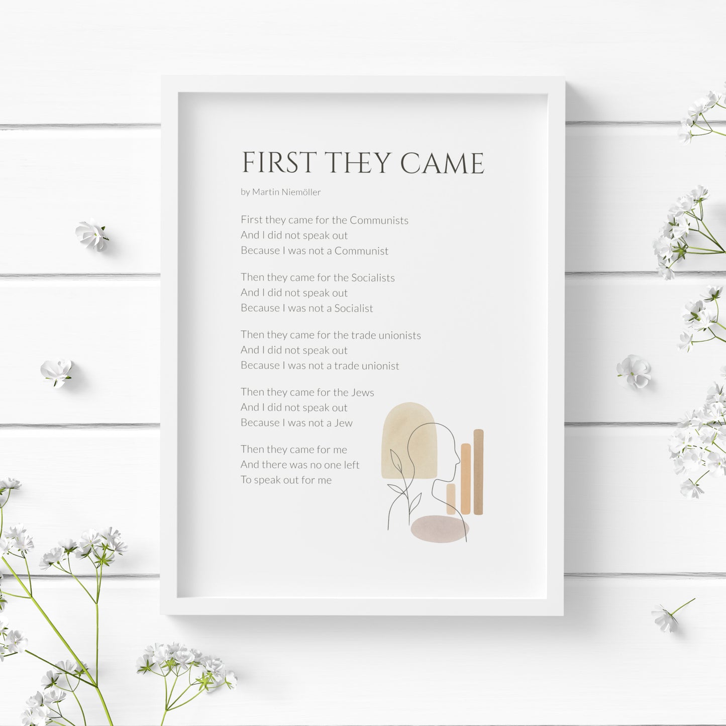 First They Came by Martin Niemöller