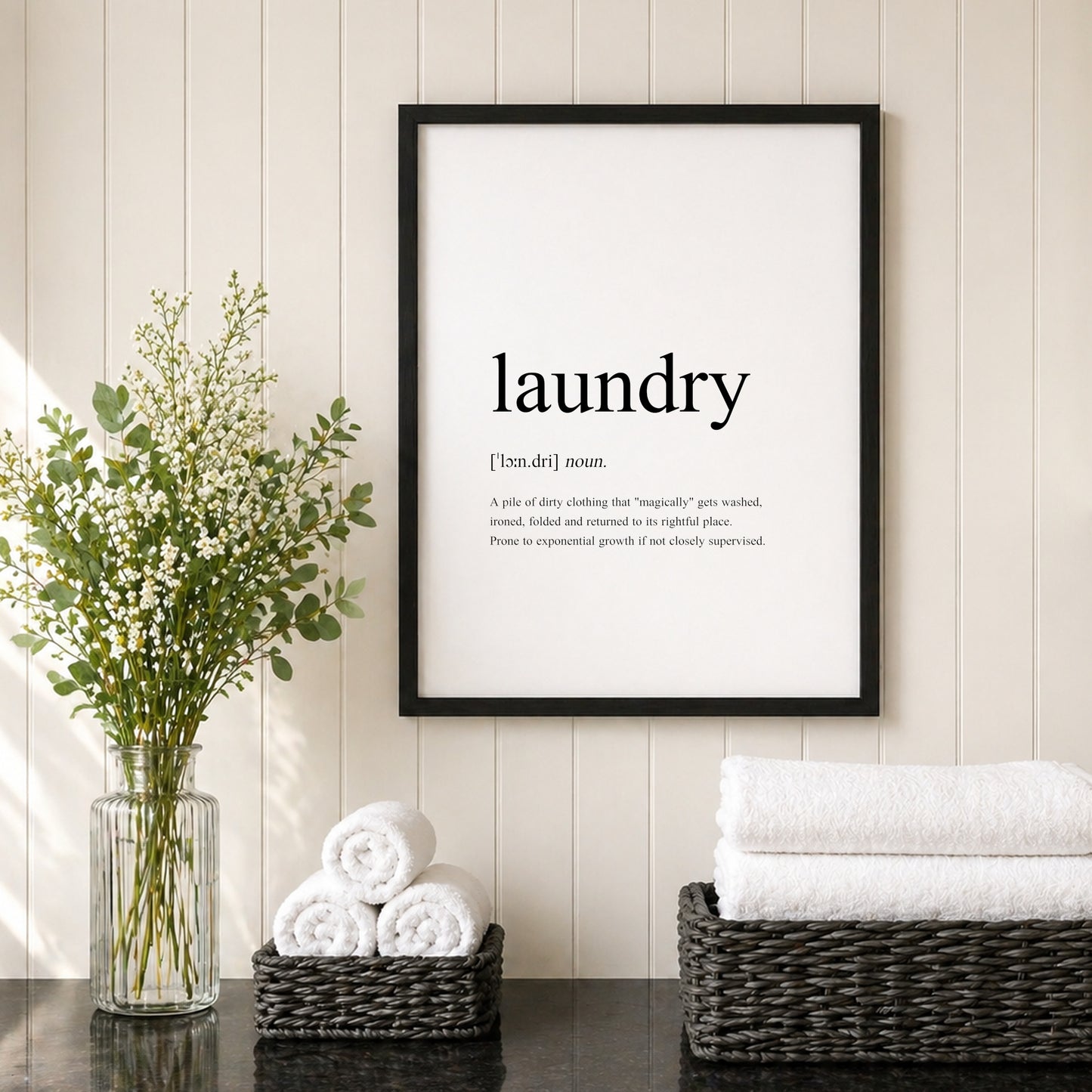Laundry Dictionary Definition Print