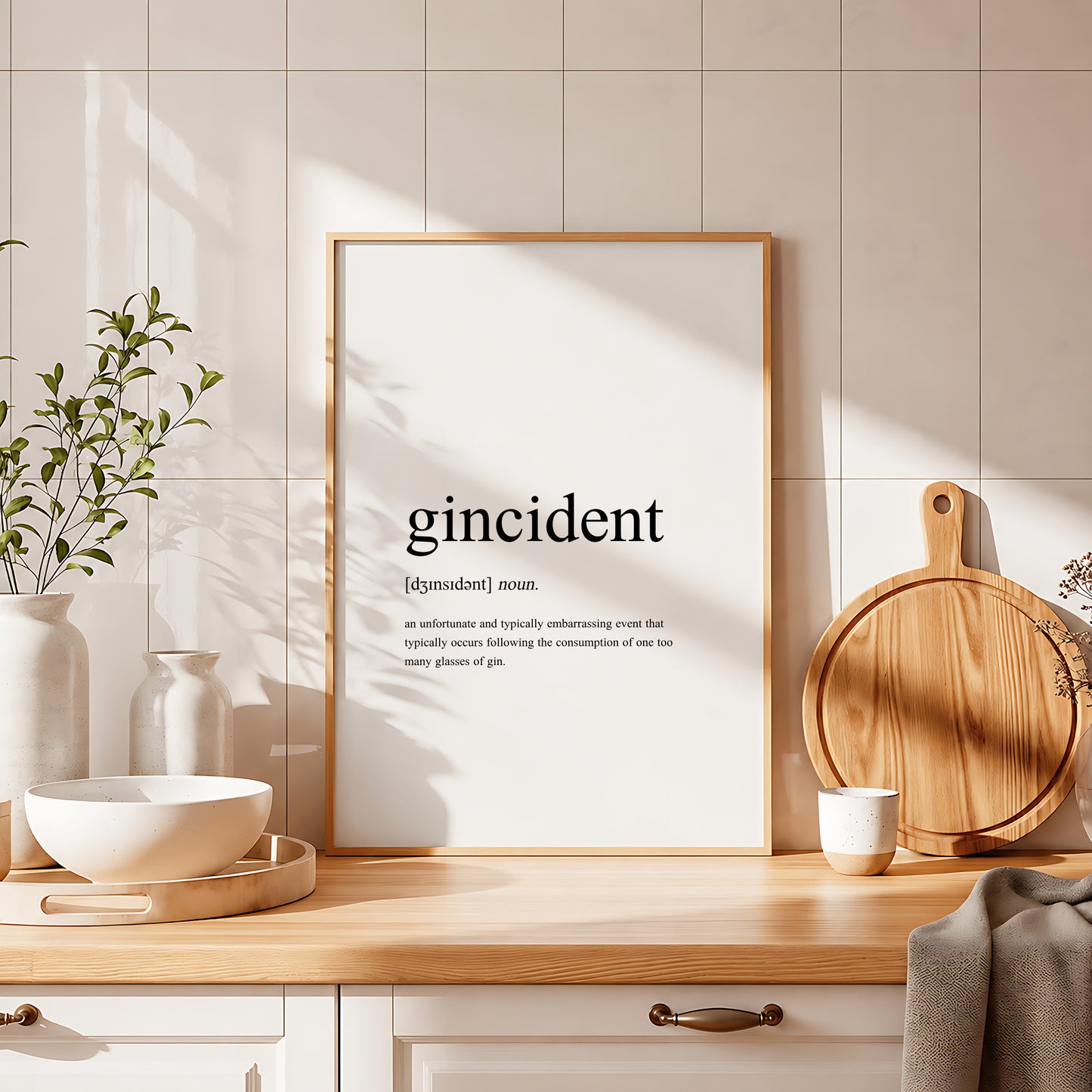 Gincident Definition Print