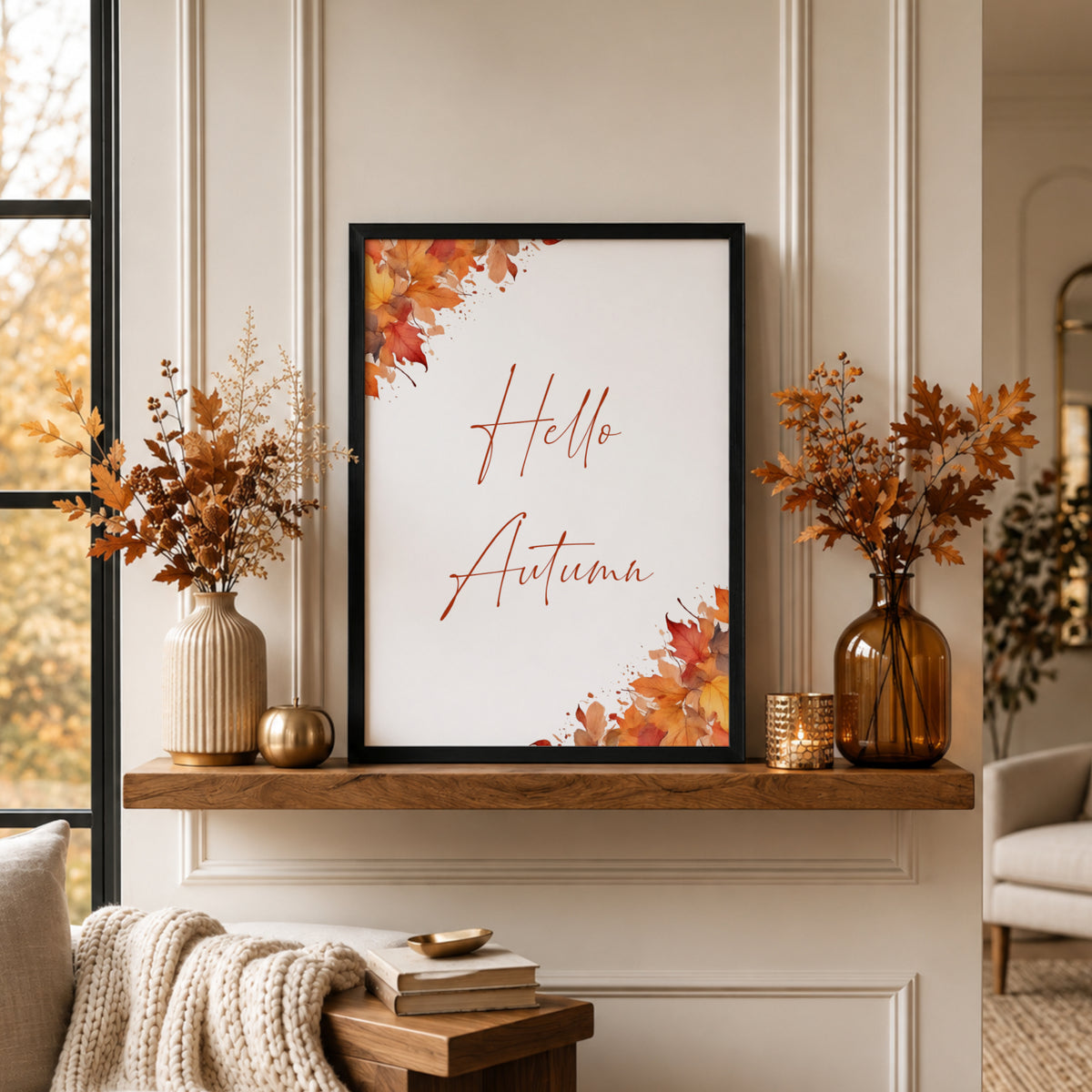 Hello Autumn Print