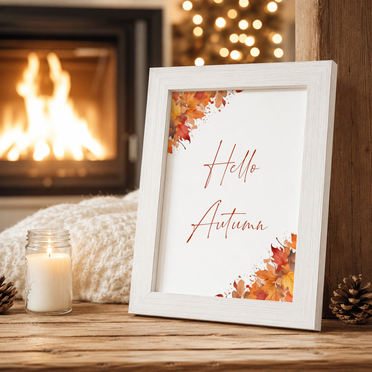 Hello Autumn Print