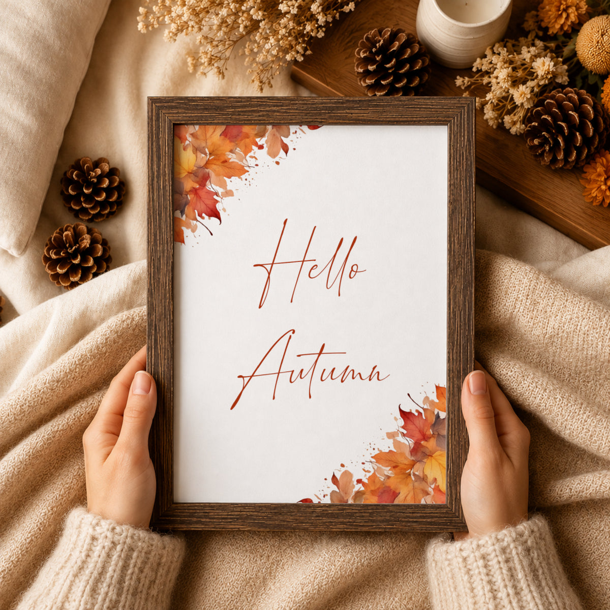 Hello Autumn Print