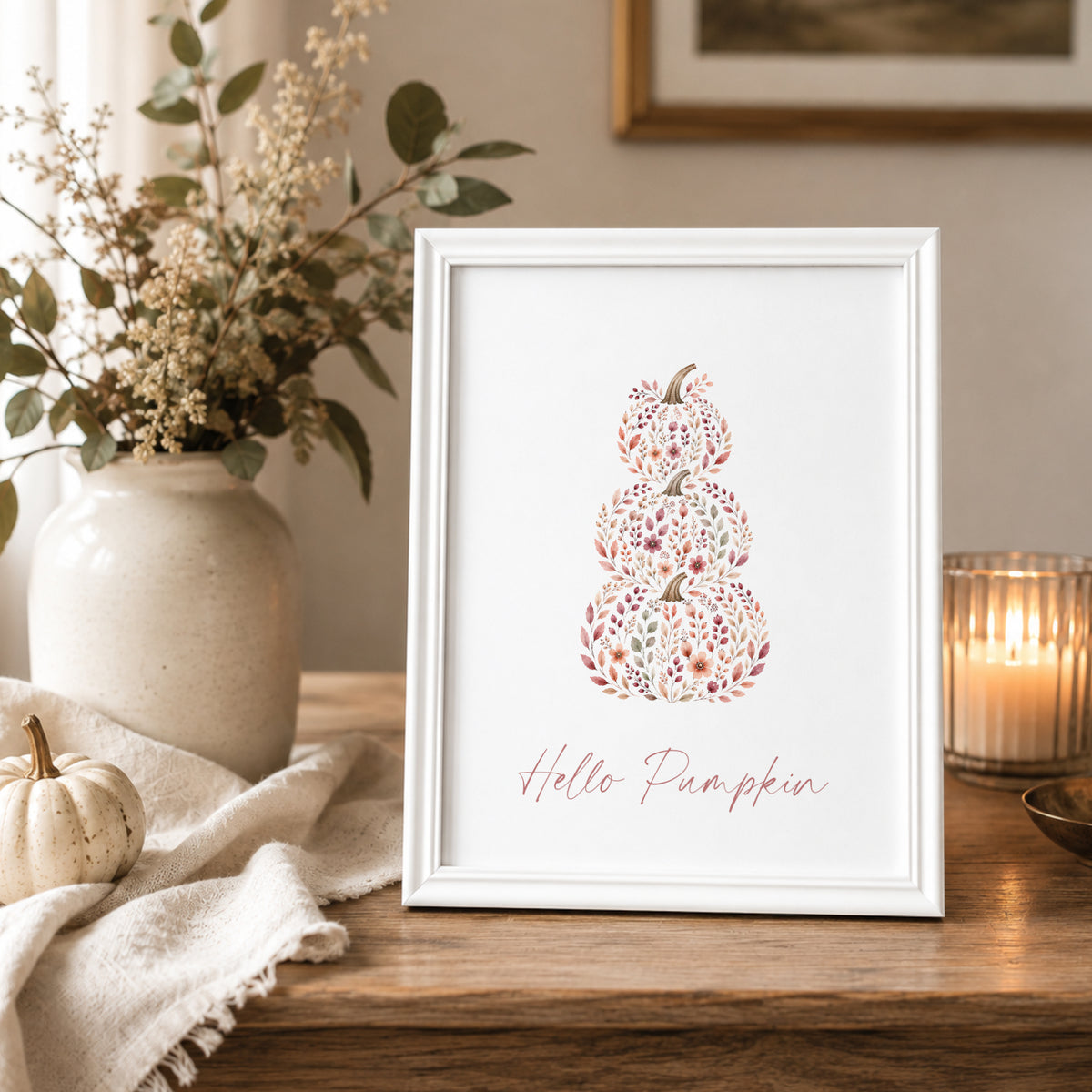Hello Pumpkin Print