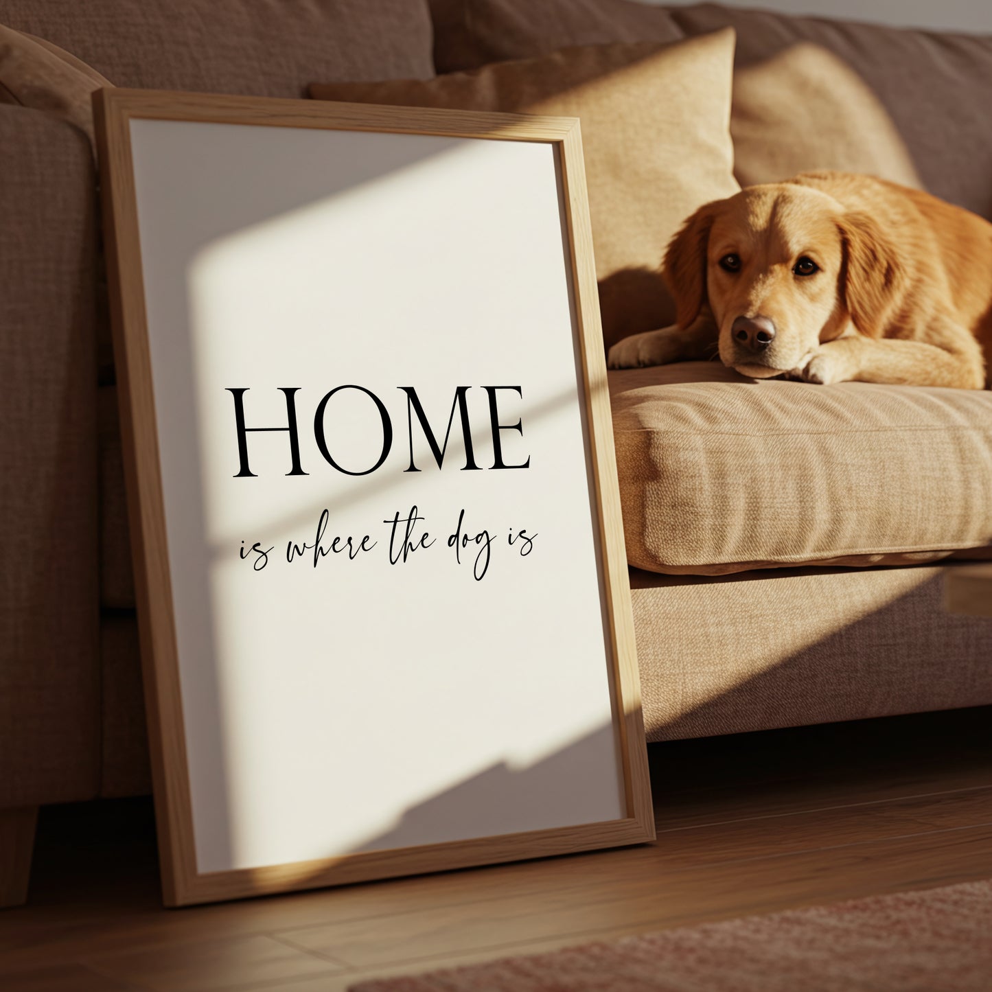 Home Is Where The Dog Is Print