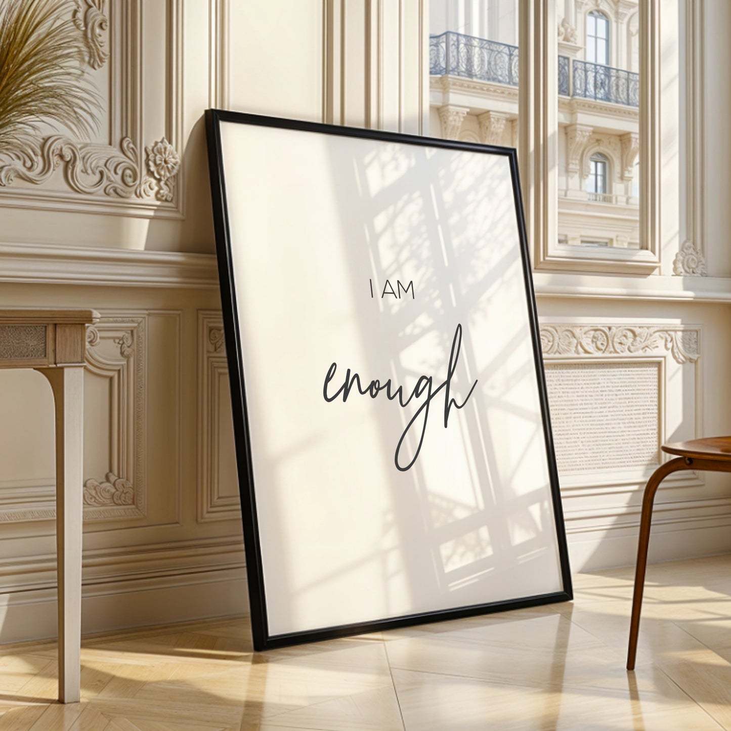 I Am Enough Affirmation Print