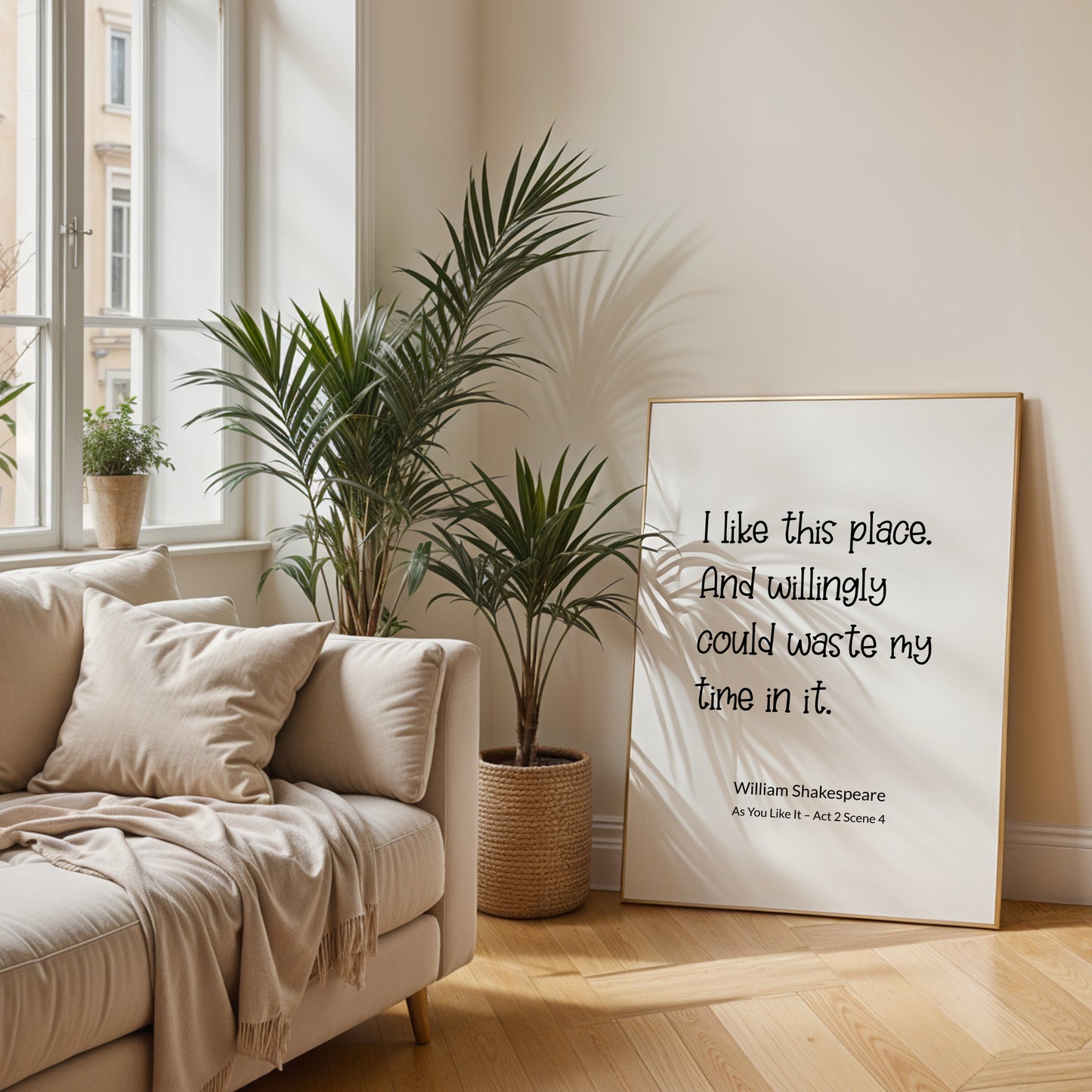 I Like This Place from As You Like It Print
