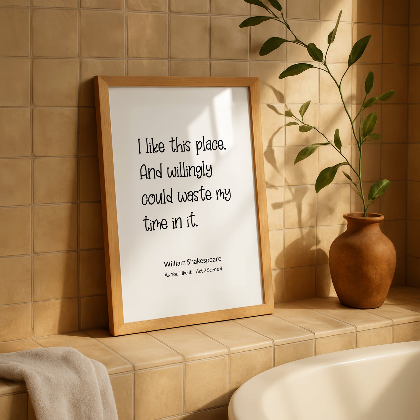 I Like This Place from As You Like It Print