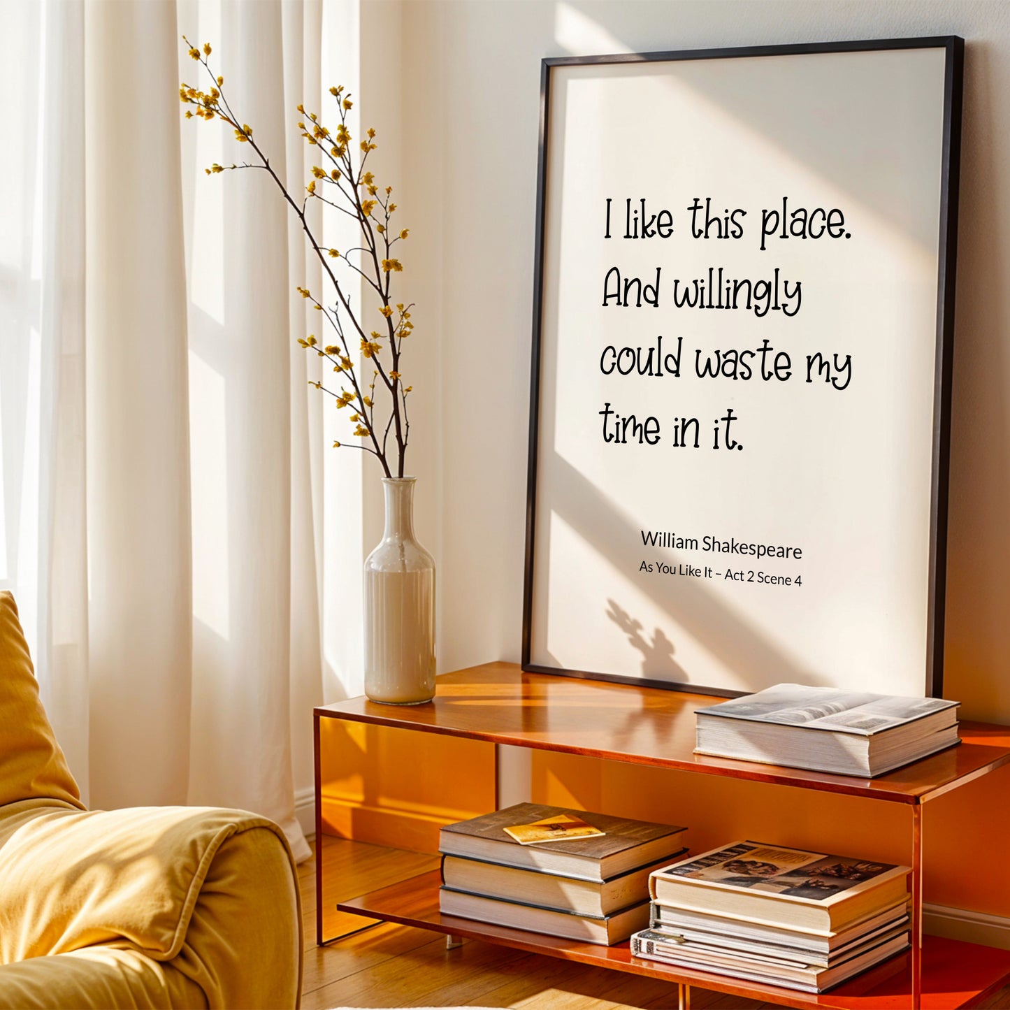 I Like This Place from As You Like It Print