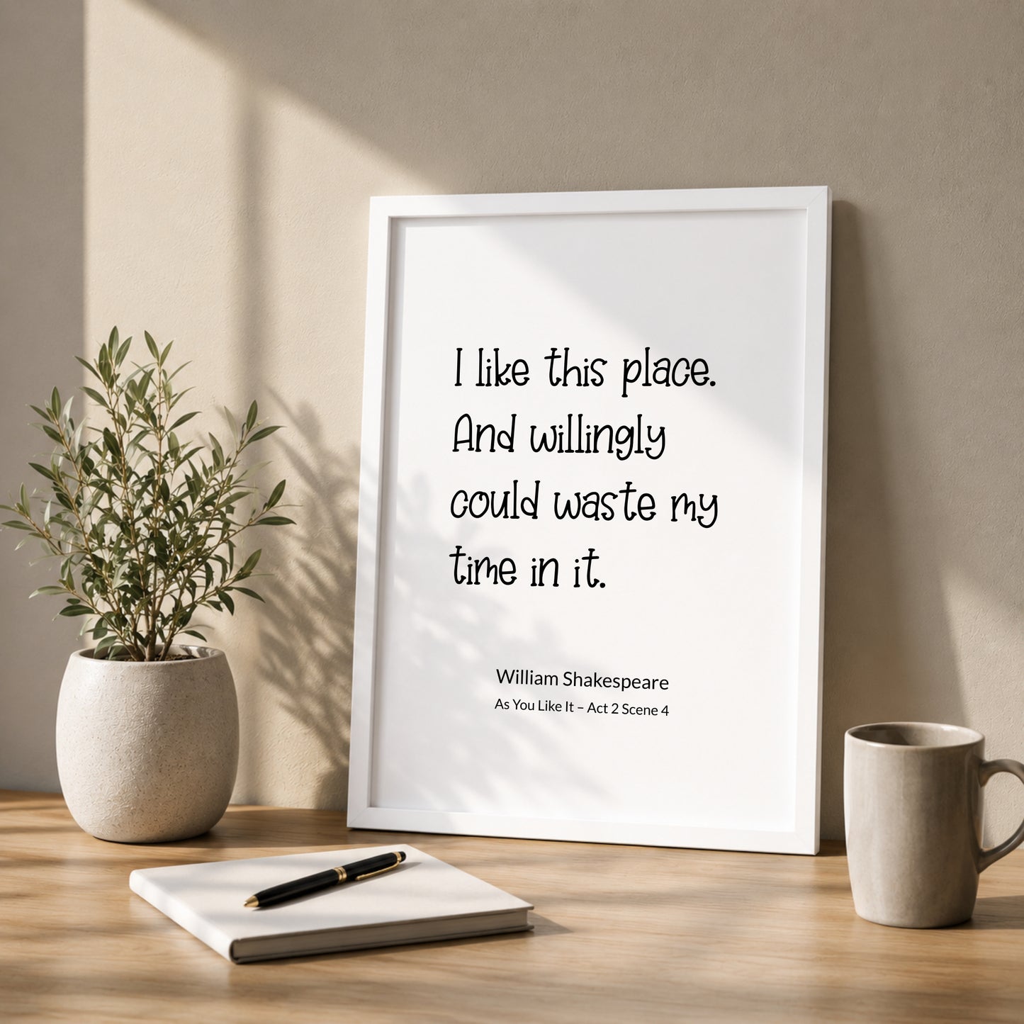 I Like This Place from As You Like It Print