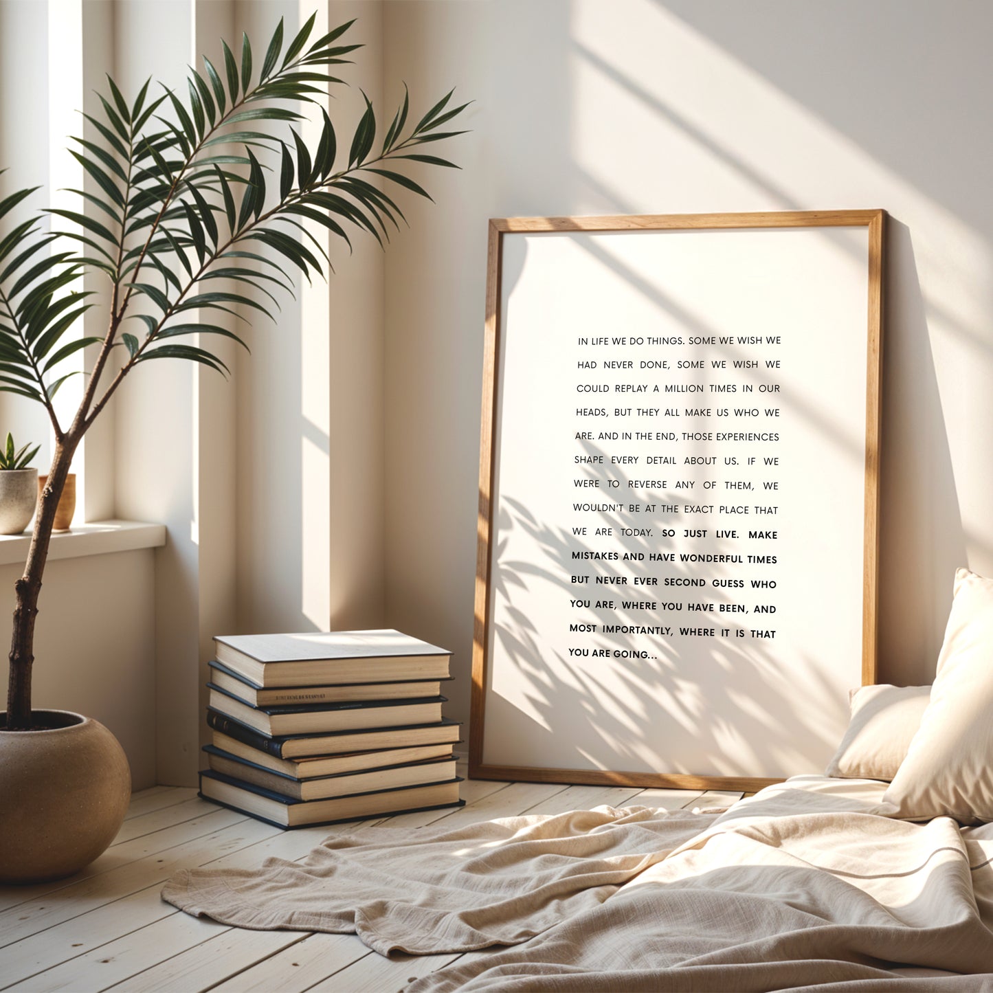 In Life We Do Things Print