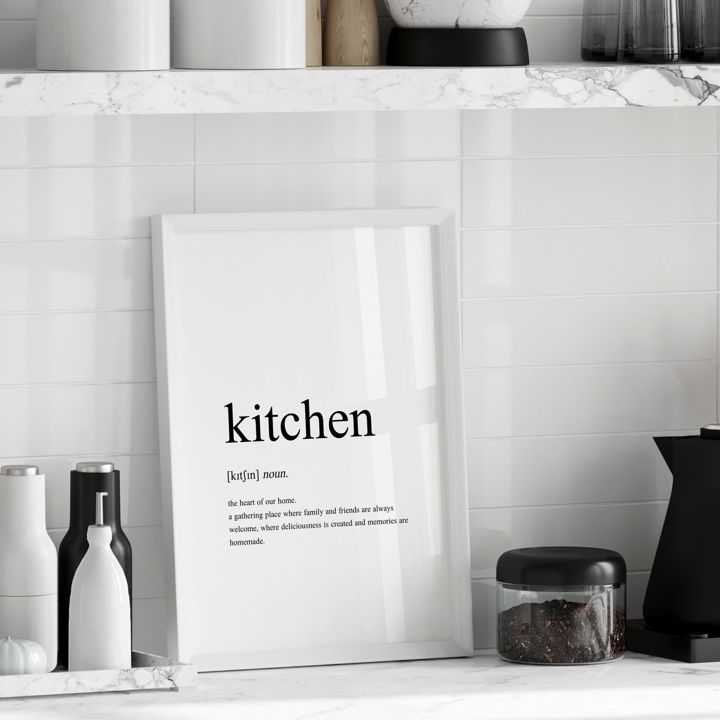 Kitchen Dictionary Definition Print