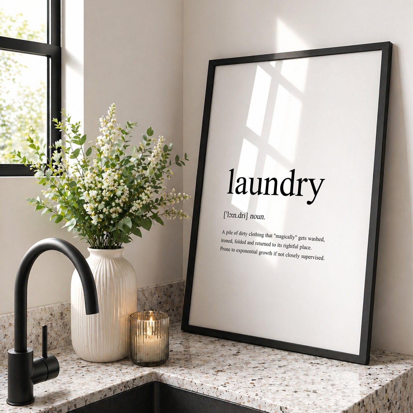 Laundry Dictionary Definition Print