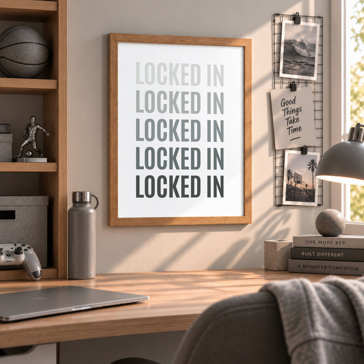 Locked In Print