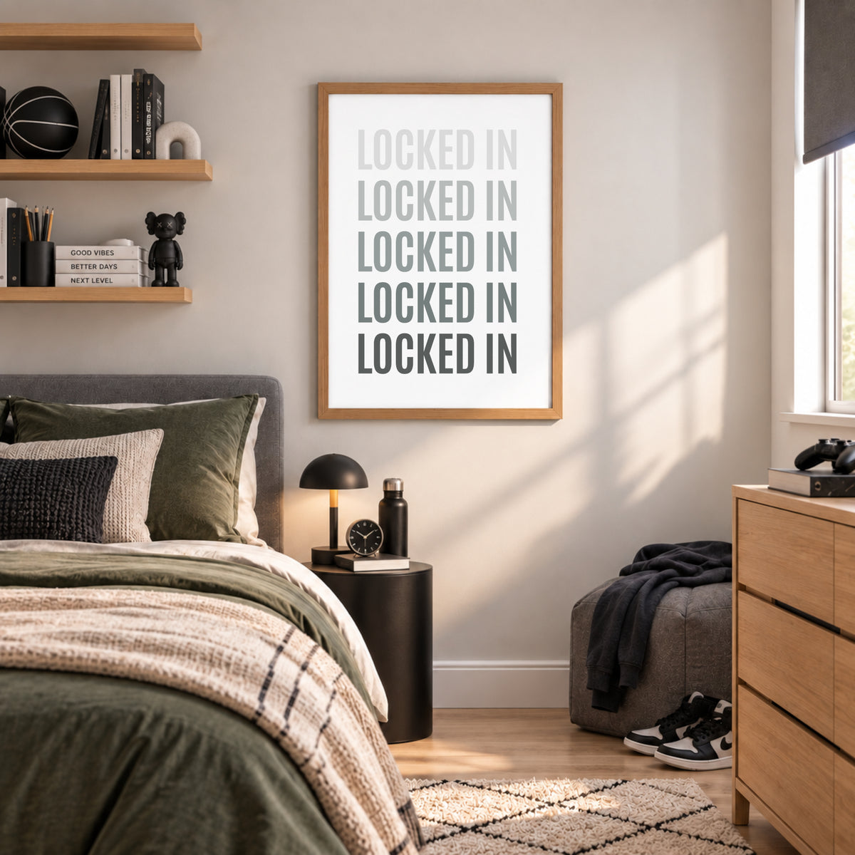 Locked In Print