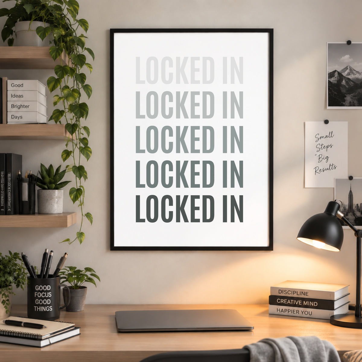 Locked In Print