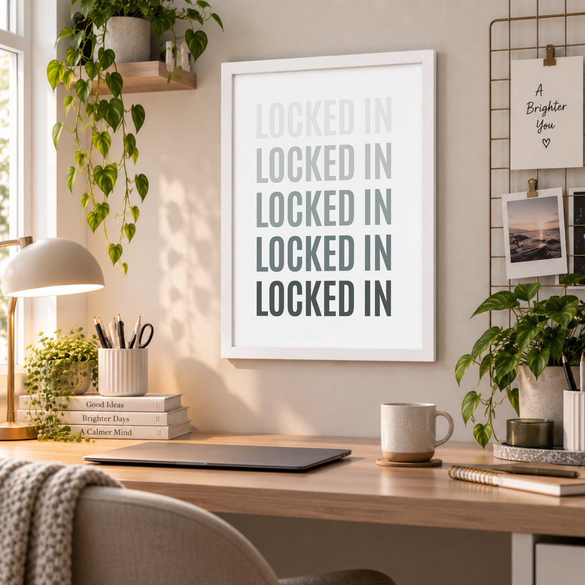 Locked In Print