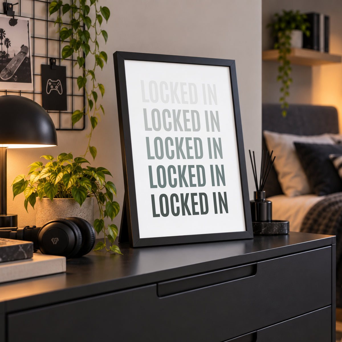 Locked In Print