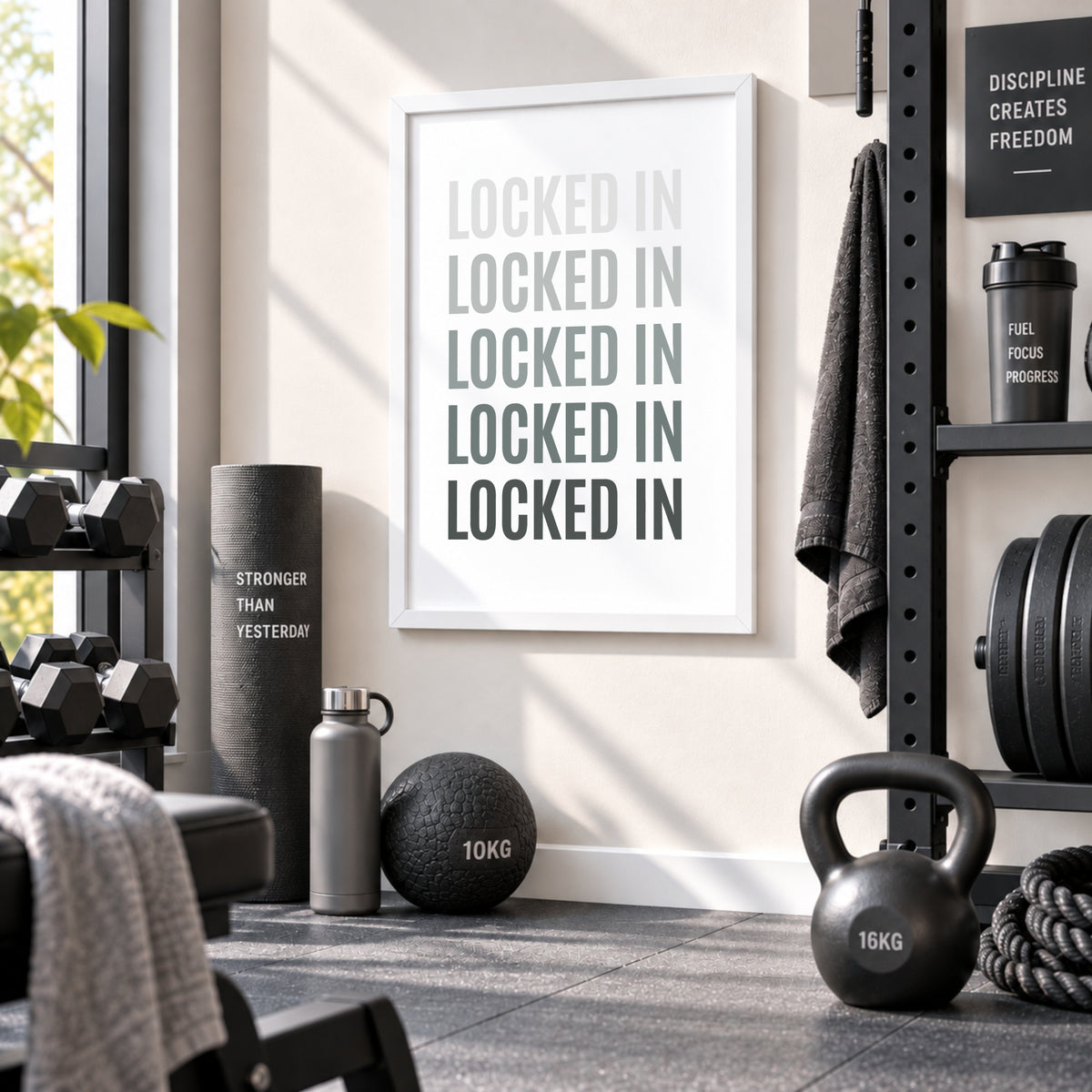 Locked In Print