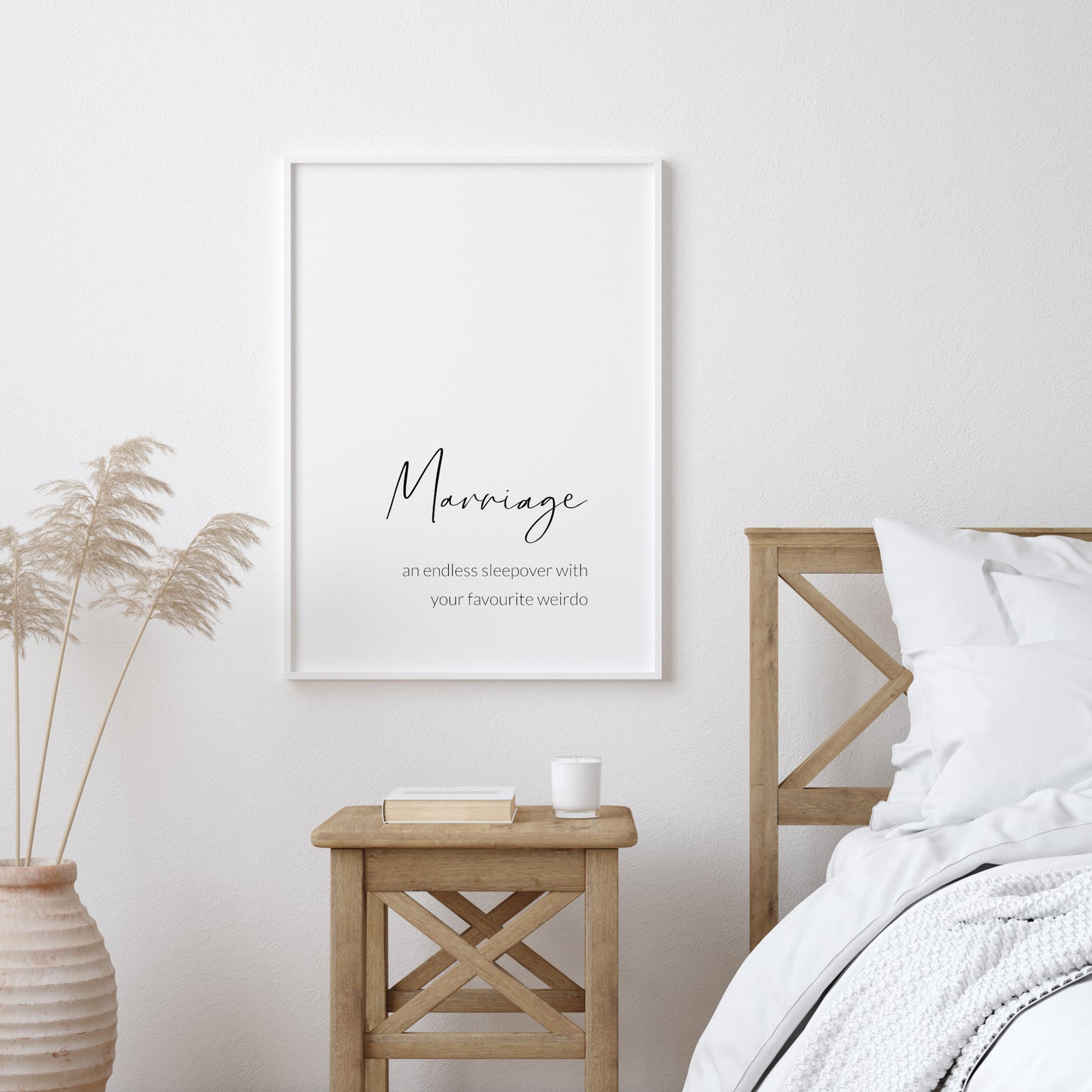 Marriage, An Endless Sleepover Print