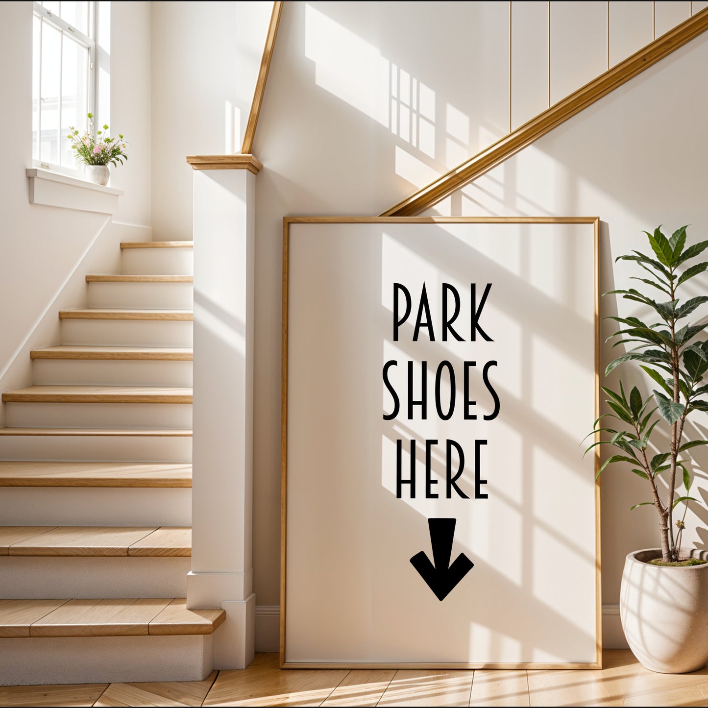 Park Shoes Here Print