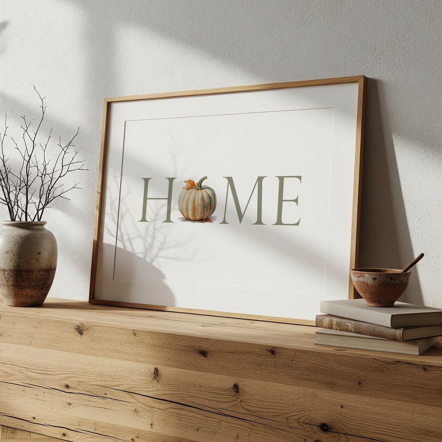 HOME Pumpkin Print