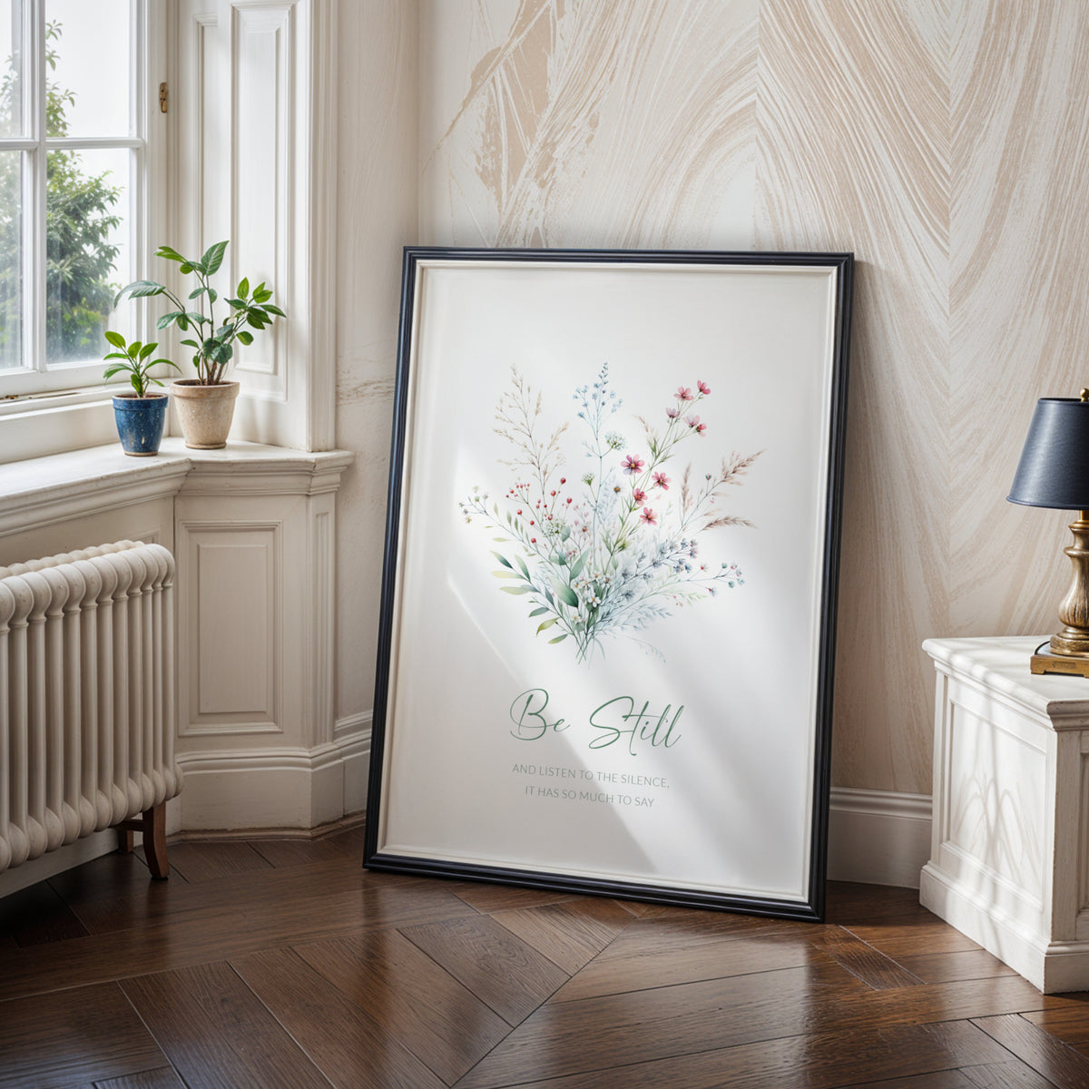 Be Still And Listen To The Silence Print