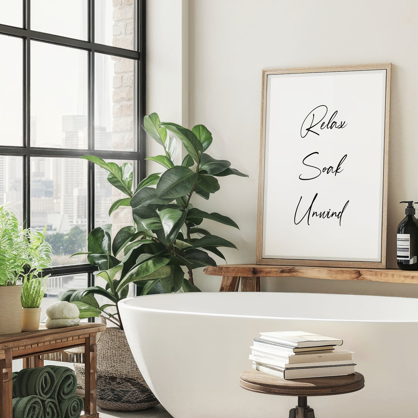 Relax Soak Unwind Print