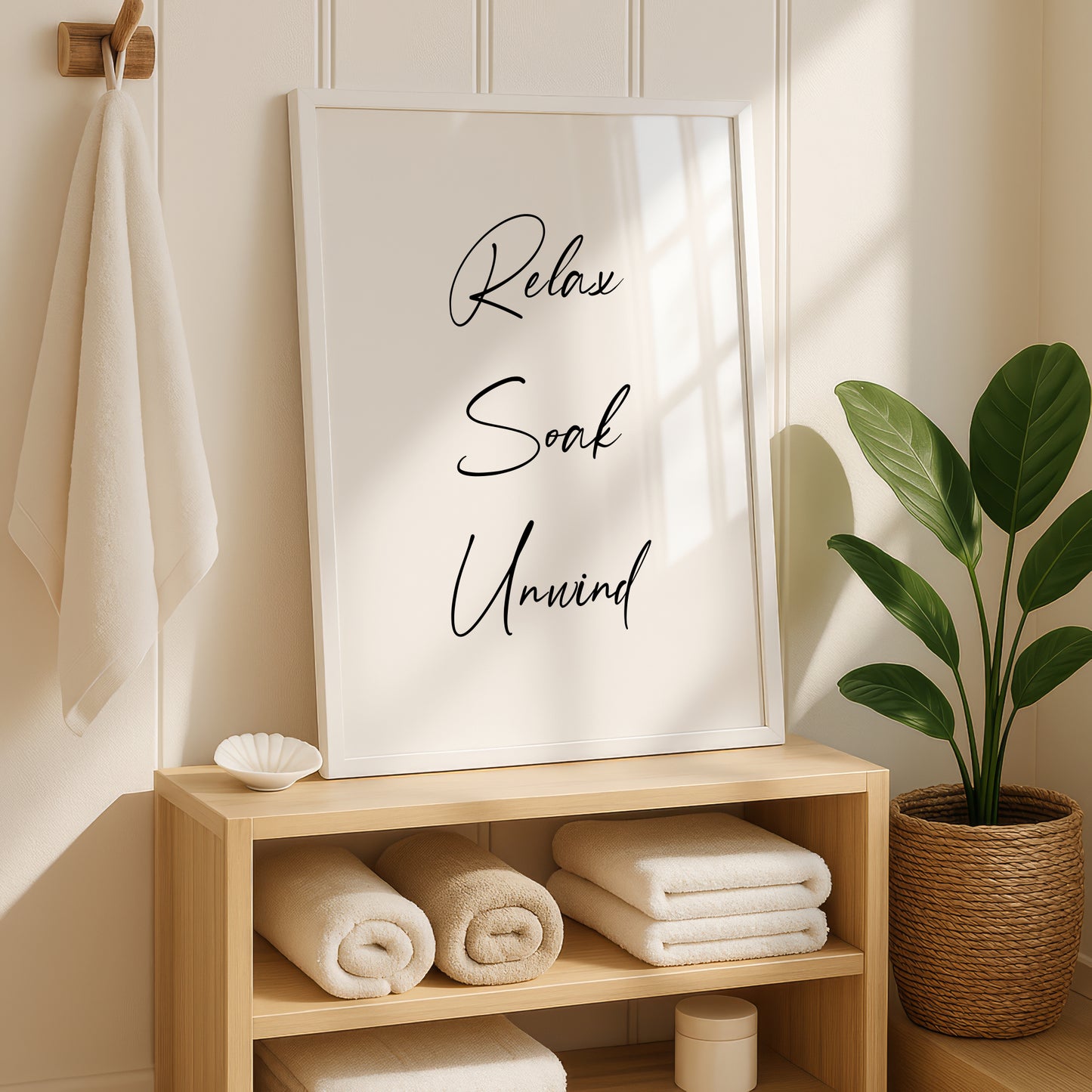 Relax Soak Unwind Print