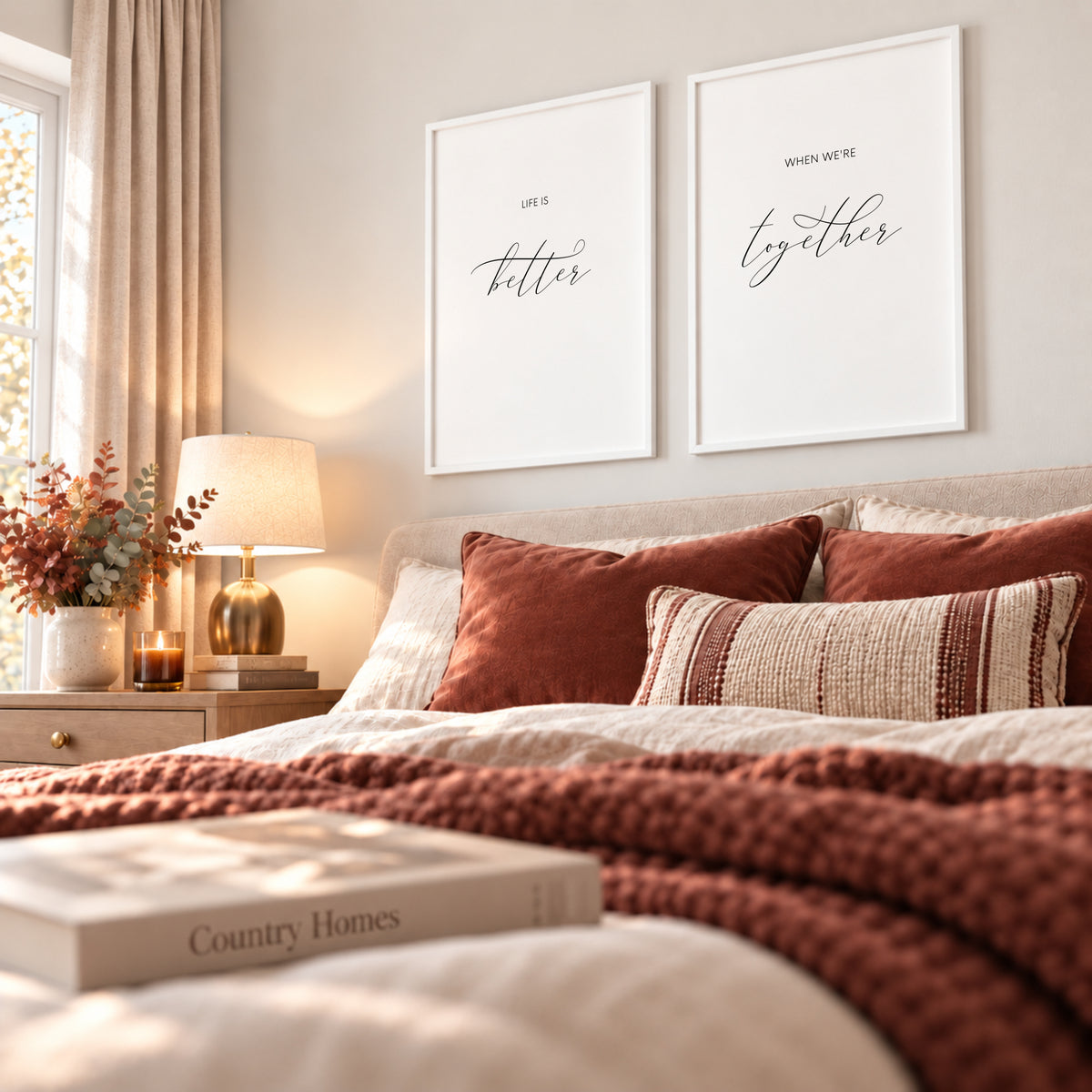Life Is Better When We're Together Prints (Set of 2)
