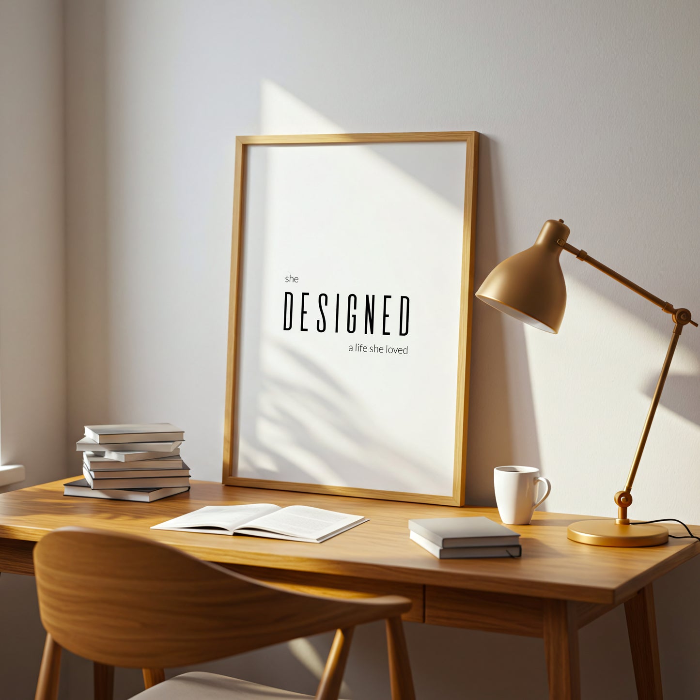 She Designed A Life She Loved Print