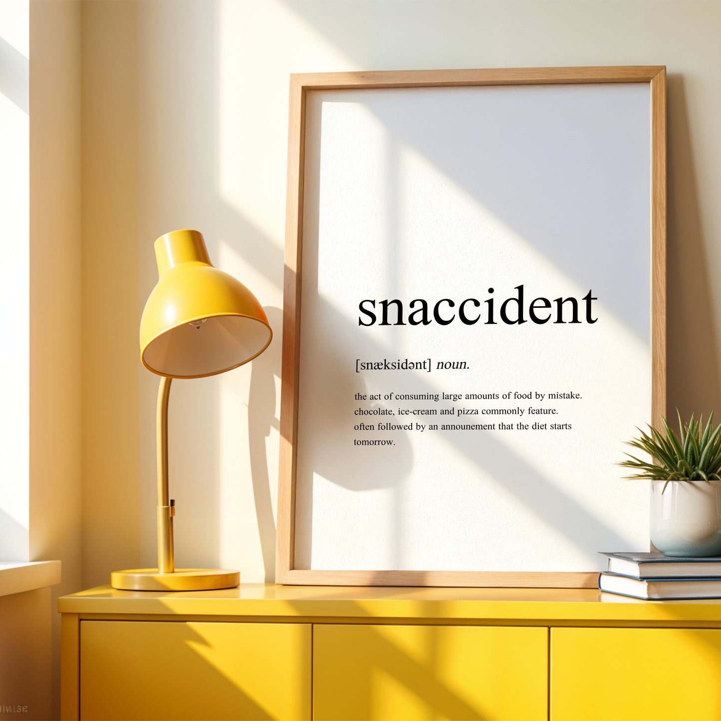 Snaccident Definition Print