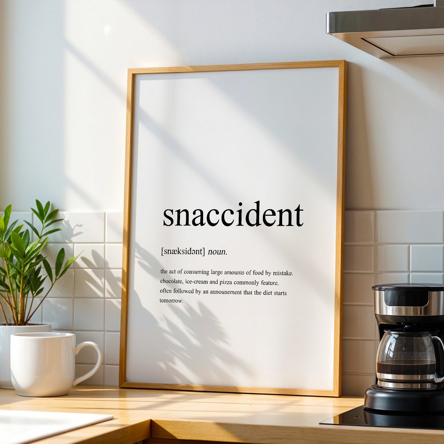Snaccident Definition Print