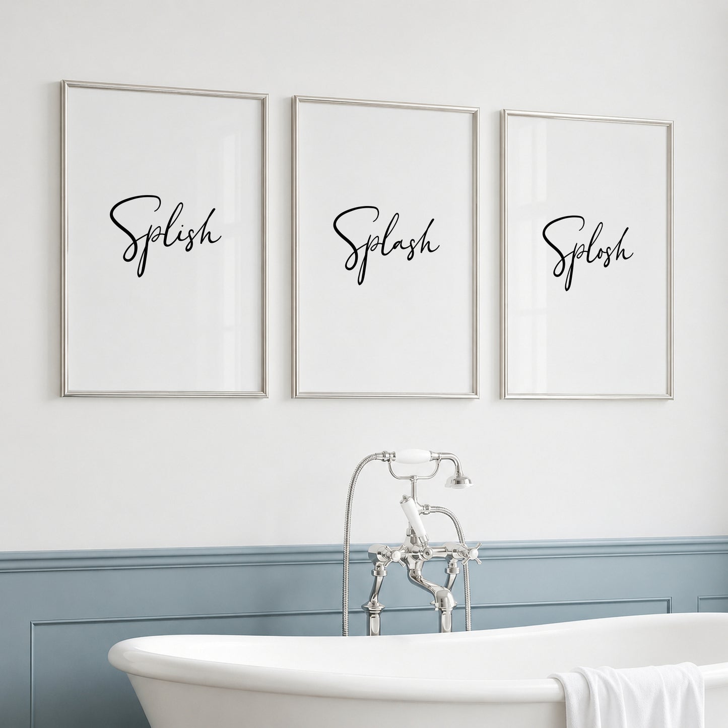 Splish Splash Splosh Prints (Set of 3)