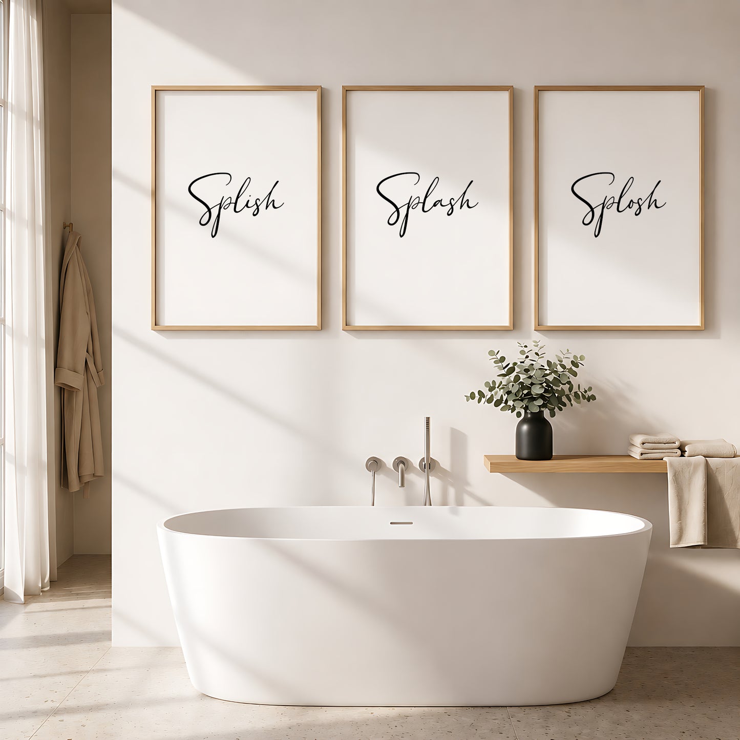 Splish Splash Splosh Prints (Set of 3)