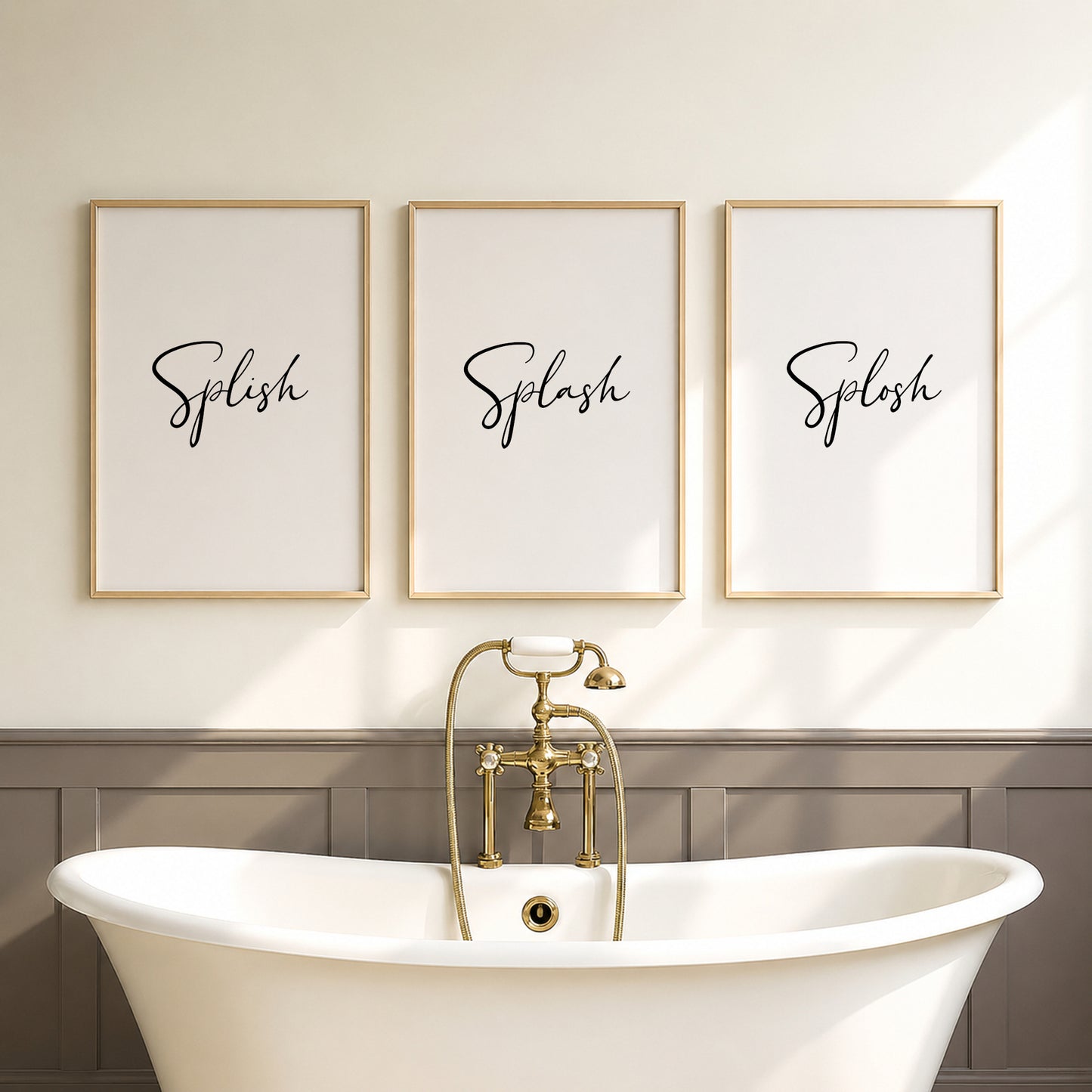Splish Splash Splosh Prints (Set of 3)