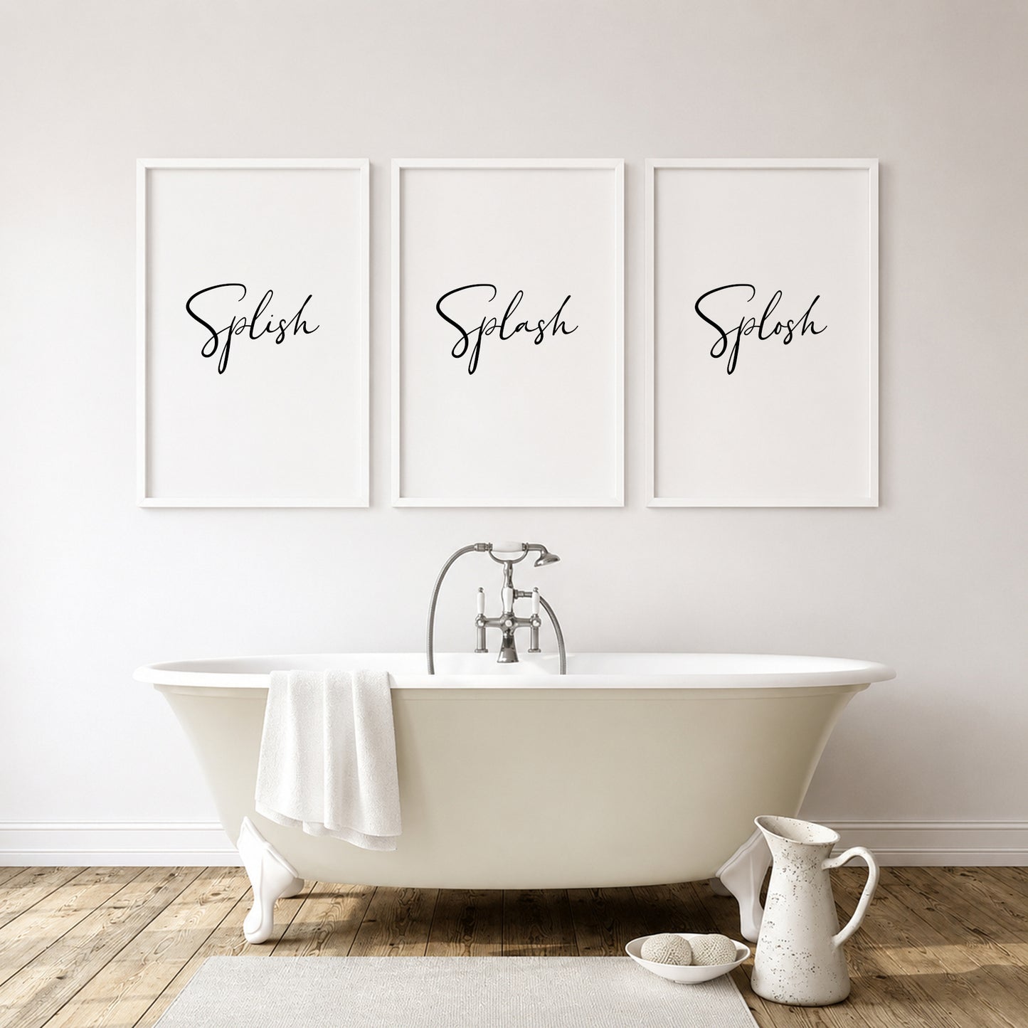 Splish Splash Splosh Prints (Set of 3)