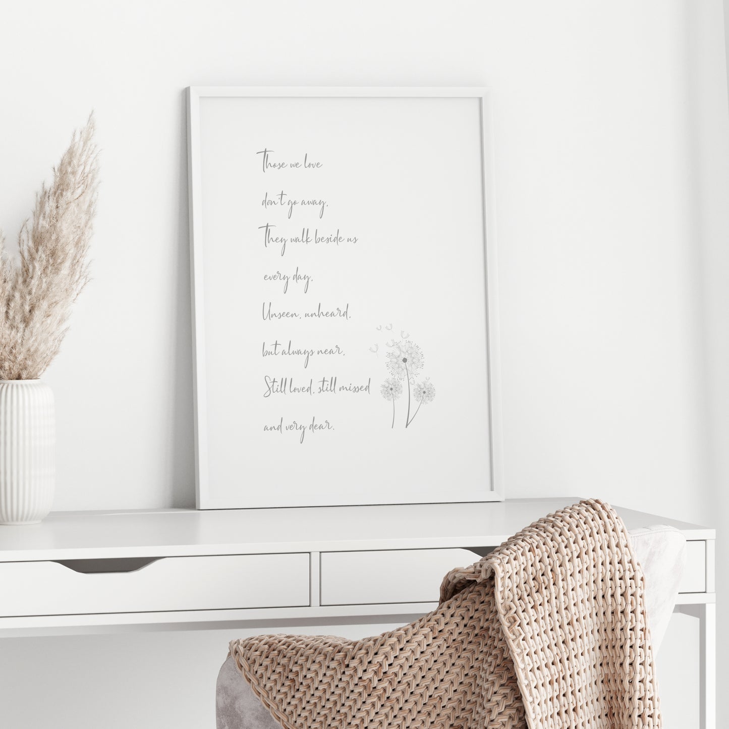 Those We Love Don't Go Away Print