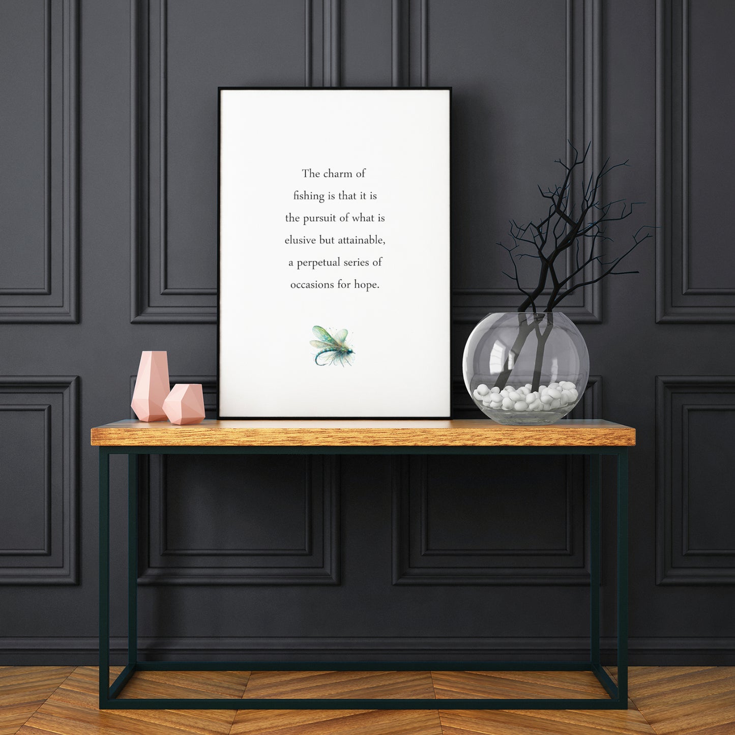 The Charm Of Fishing Print by John Buchan