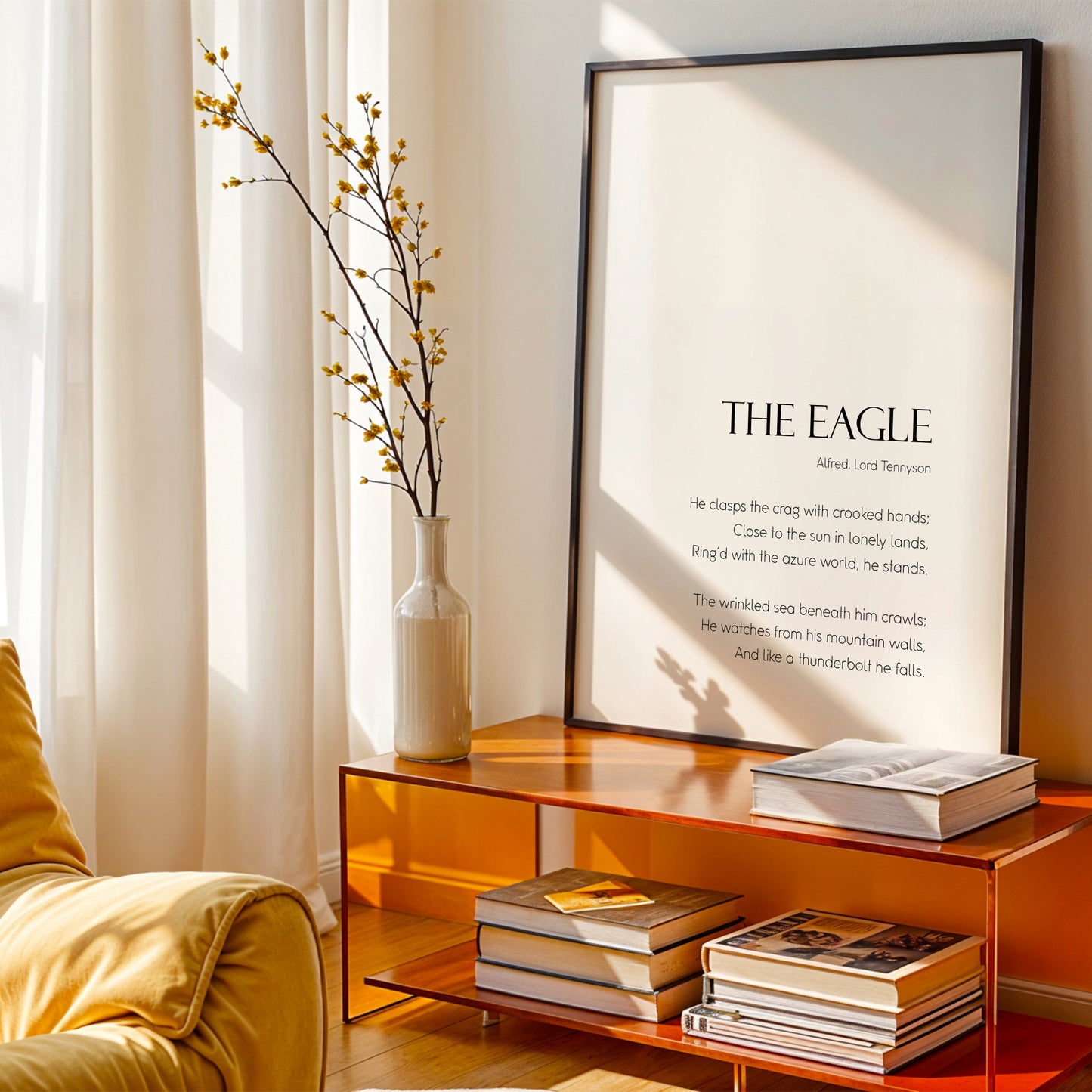 The Eagle by Alfred Lord Tennyson Print