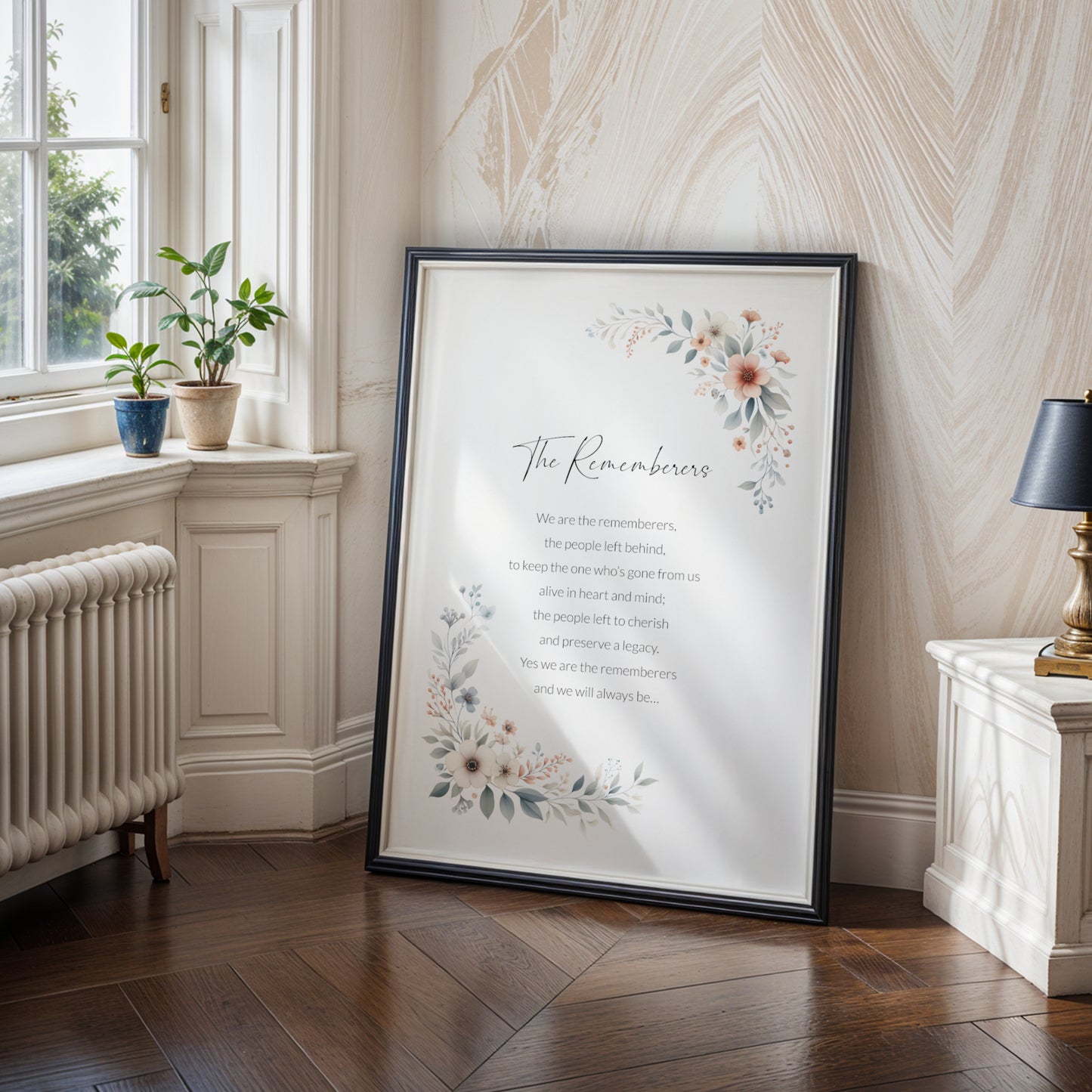 The Rememberers Print | Poem (Unknown)