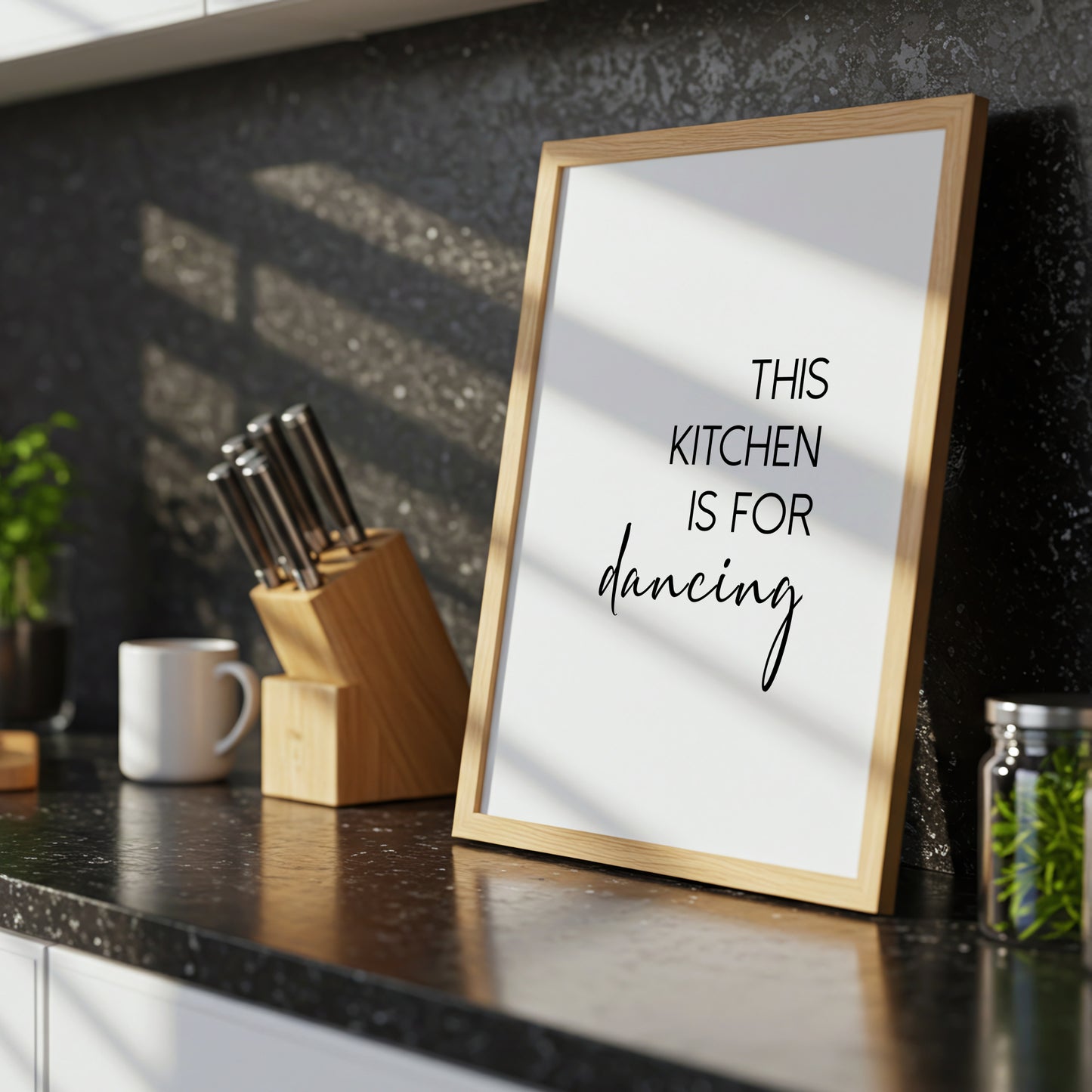This Kitchen Is For Dancing Print